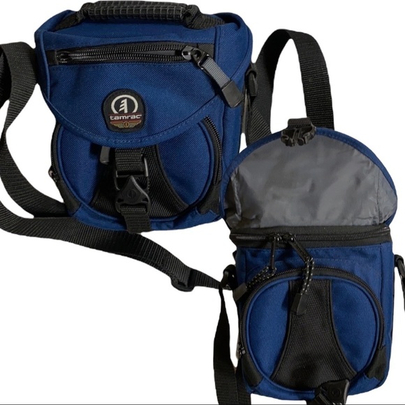 TAMRAC 5500 Royal Blue Camera Bag & Accessories Case ECU - Picture 11 of 12